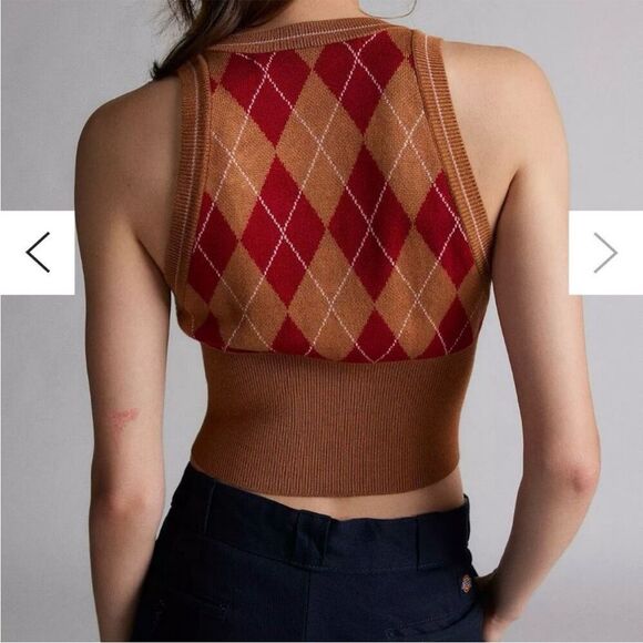 Anthropologie Silence and Noise Sweater Vest Size Medium - Picture 2 of 10